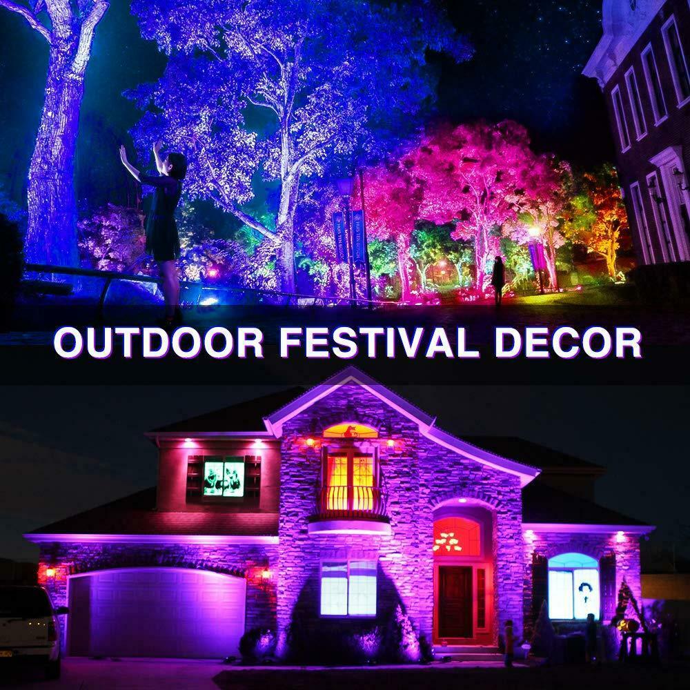 Outdoor Festival RGBW lighting decoration