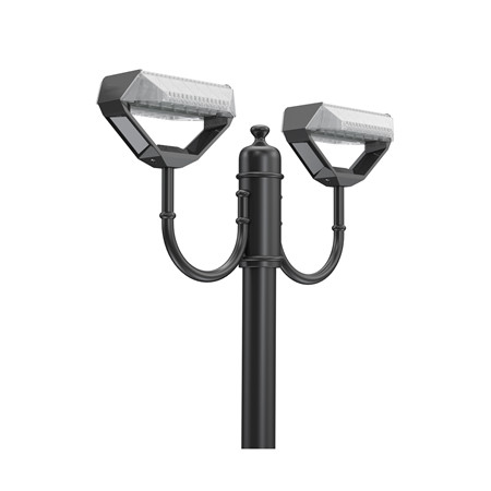 Diamond solar garden light 6W