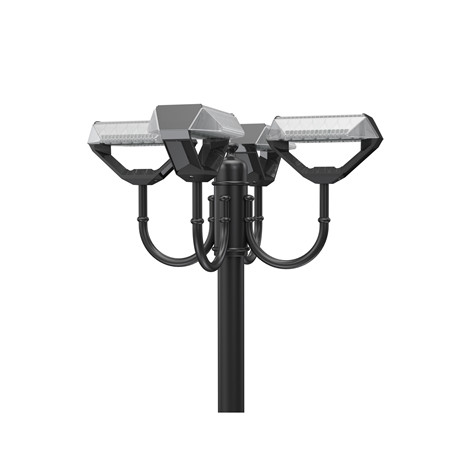 Diamond solar garden light 12W