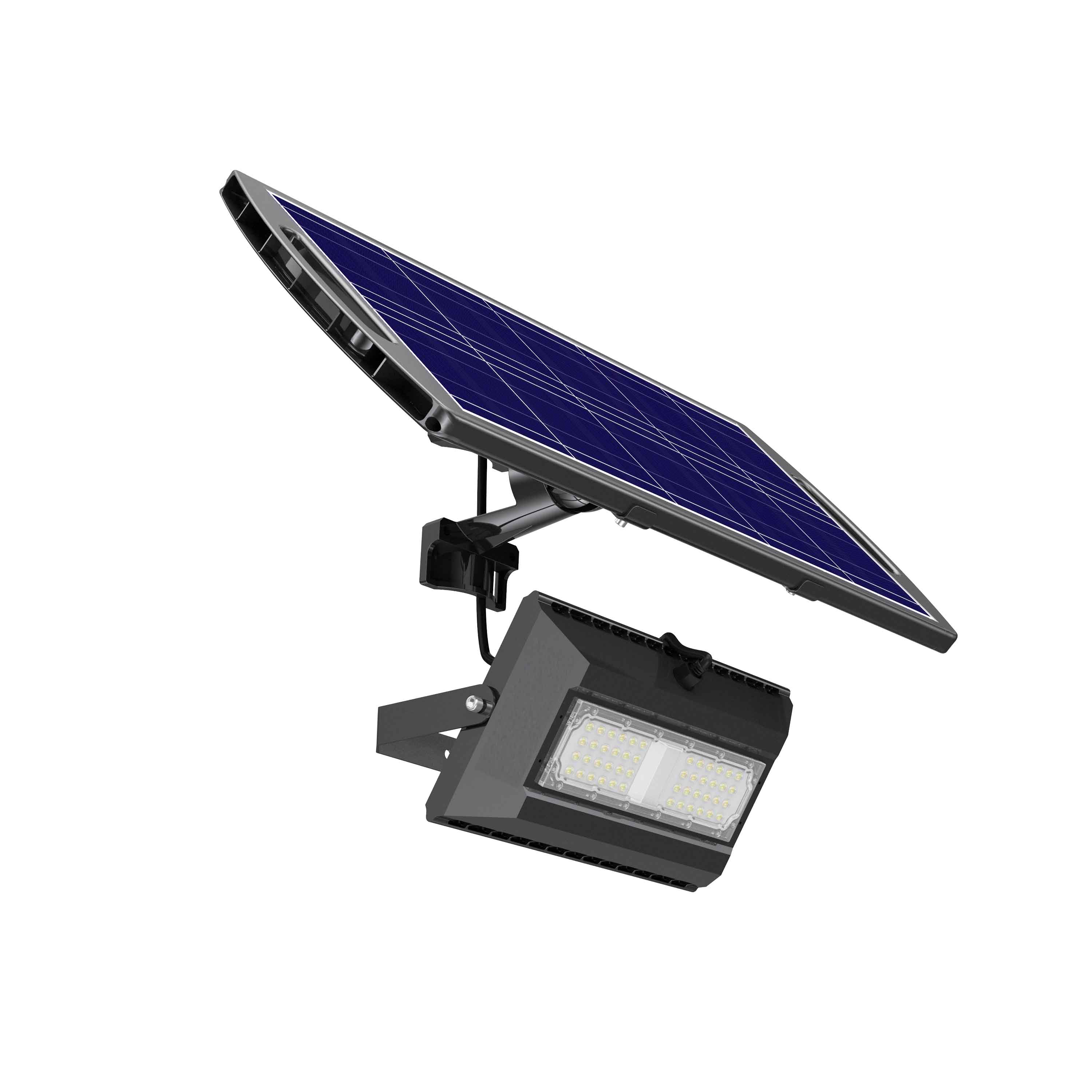 Solar flood light