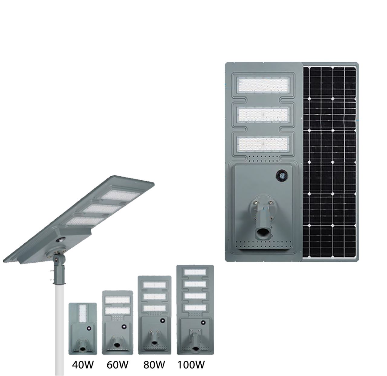 All In one solar street light ( Aluminum Die Casting )